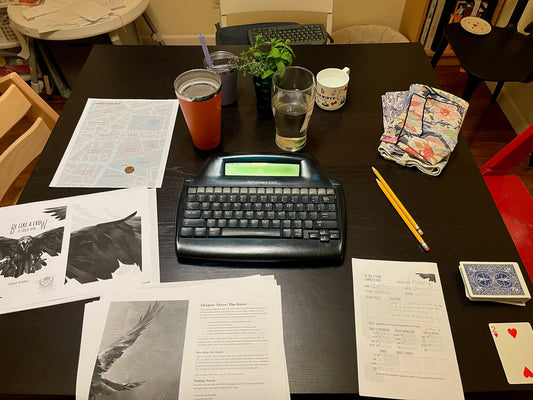 Solo RPG Session: Be Like a Crow