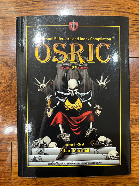 OSRIC 2nd Edition (USED, Very Good condition)